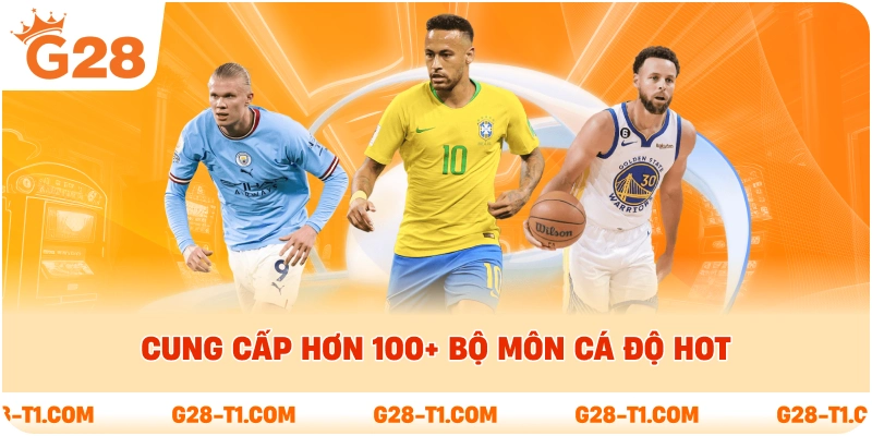Cung cấp hơn 100+ bộ môn cá độ hot